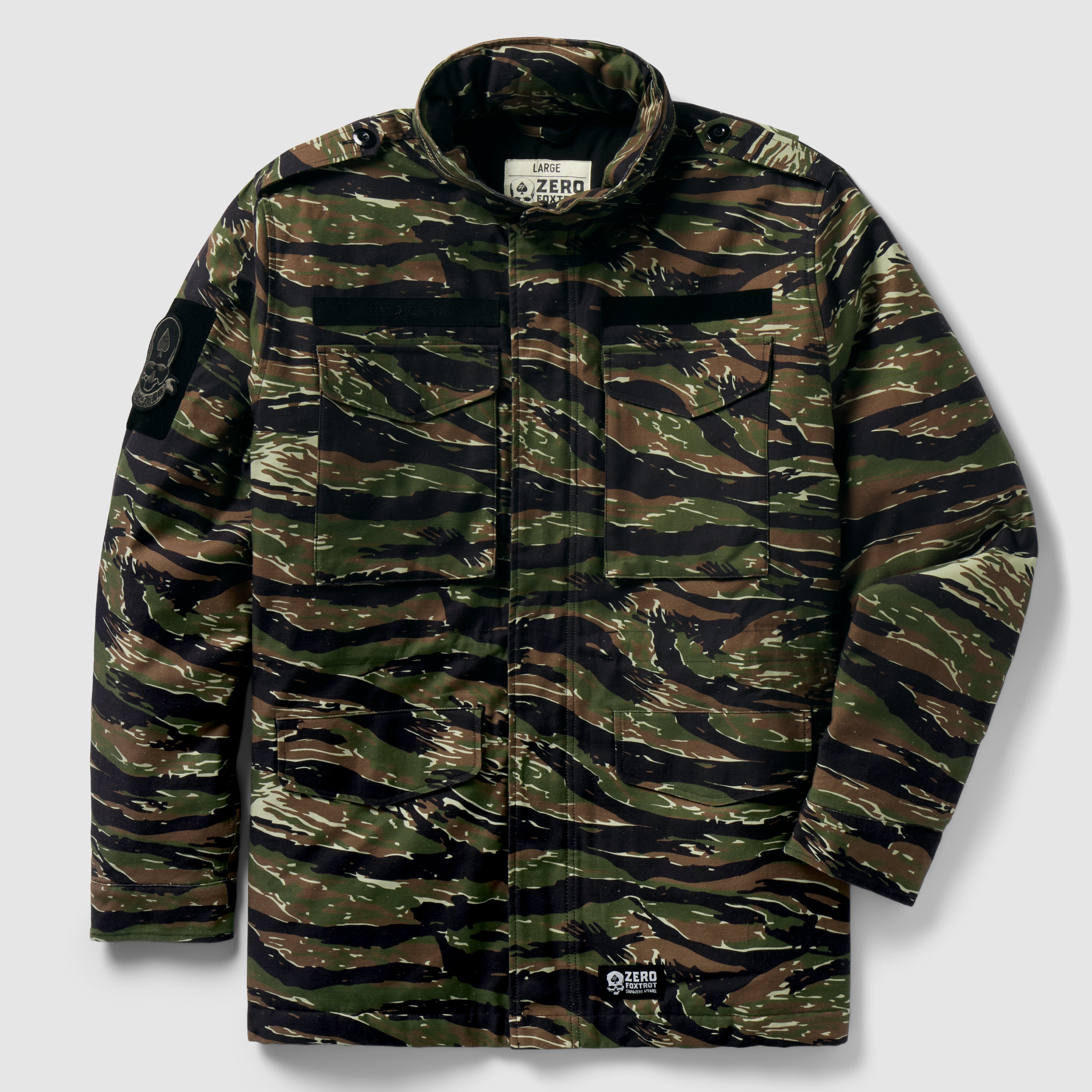 M65 Field Jacket - Sateen Cotton Shell – ZERO FOXTROT