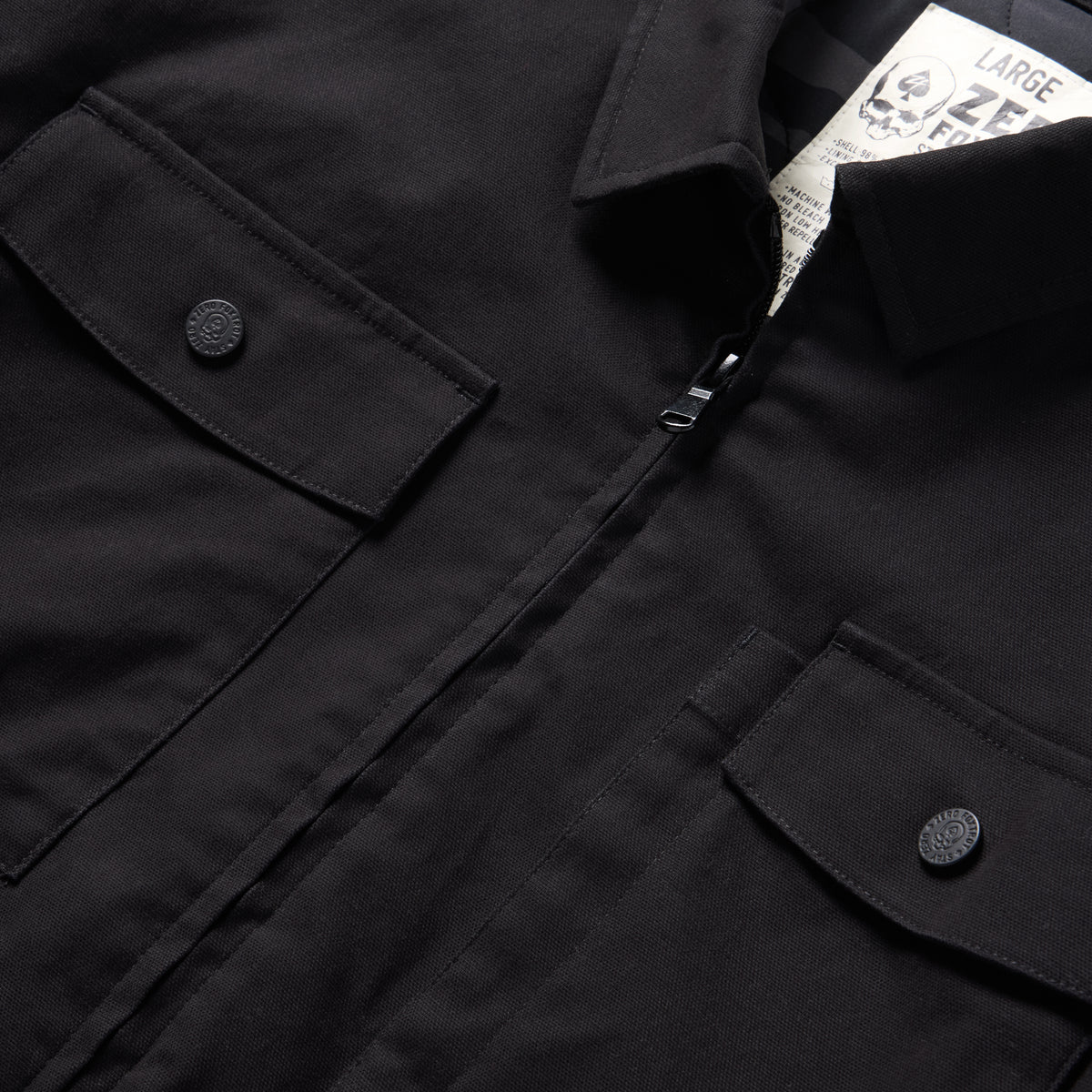 Insulated Canvas Trucker Jacket