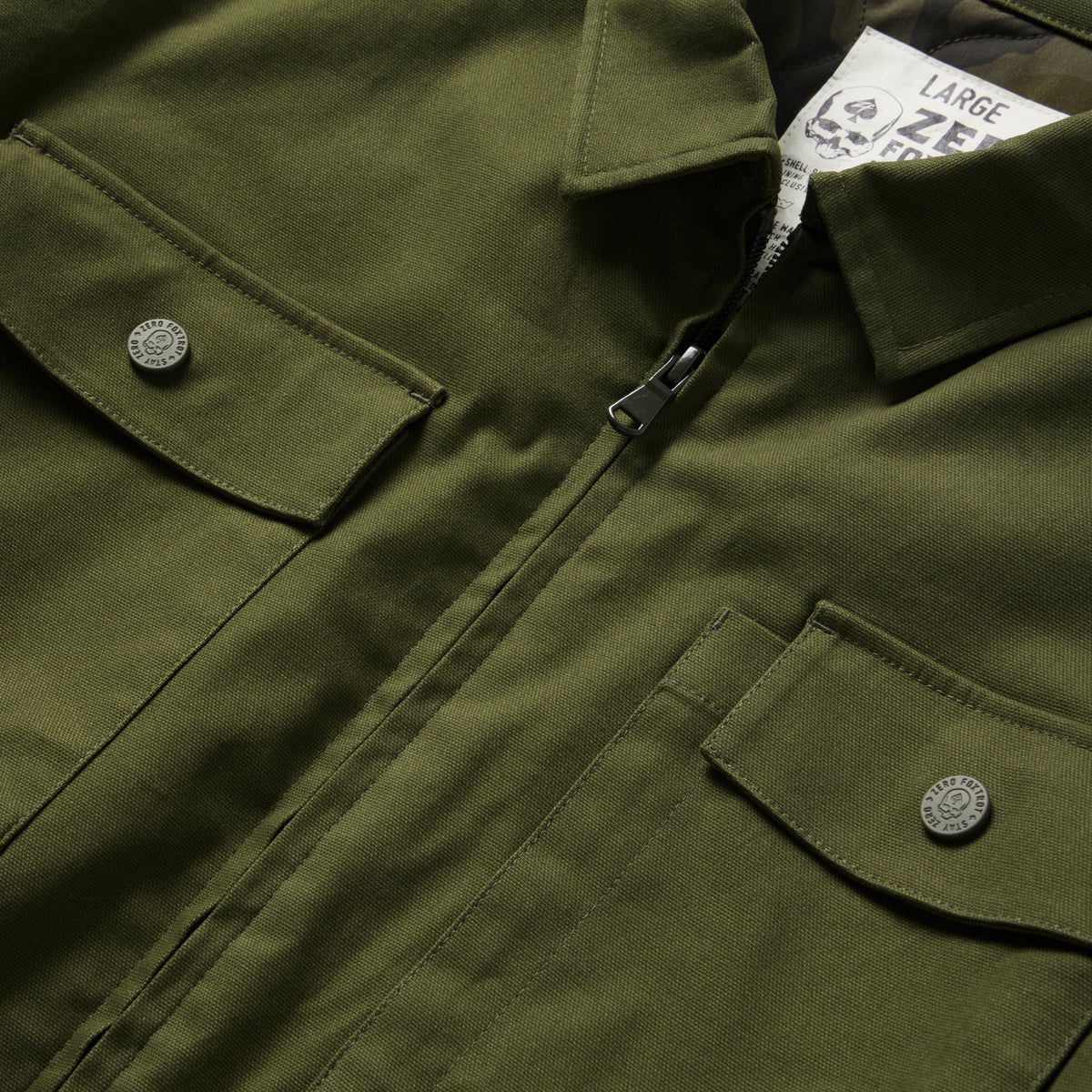 Insulated Canvas Trucker Jacket