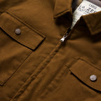 Insulated Canvas Trucker Jacket