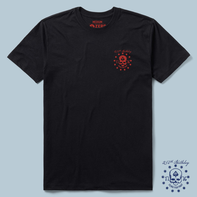 250th Birthday Party Tee –ZERO FOXTROT