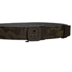 ZF x Kore Sleek Gun Belt with camouflage webbing and black buckle shown against a white background