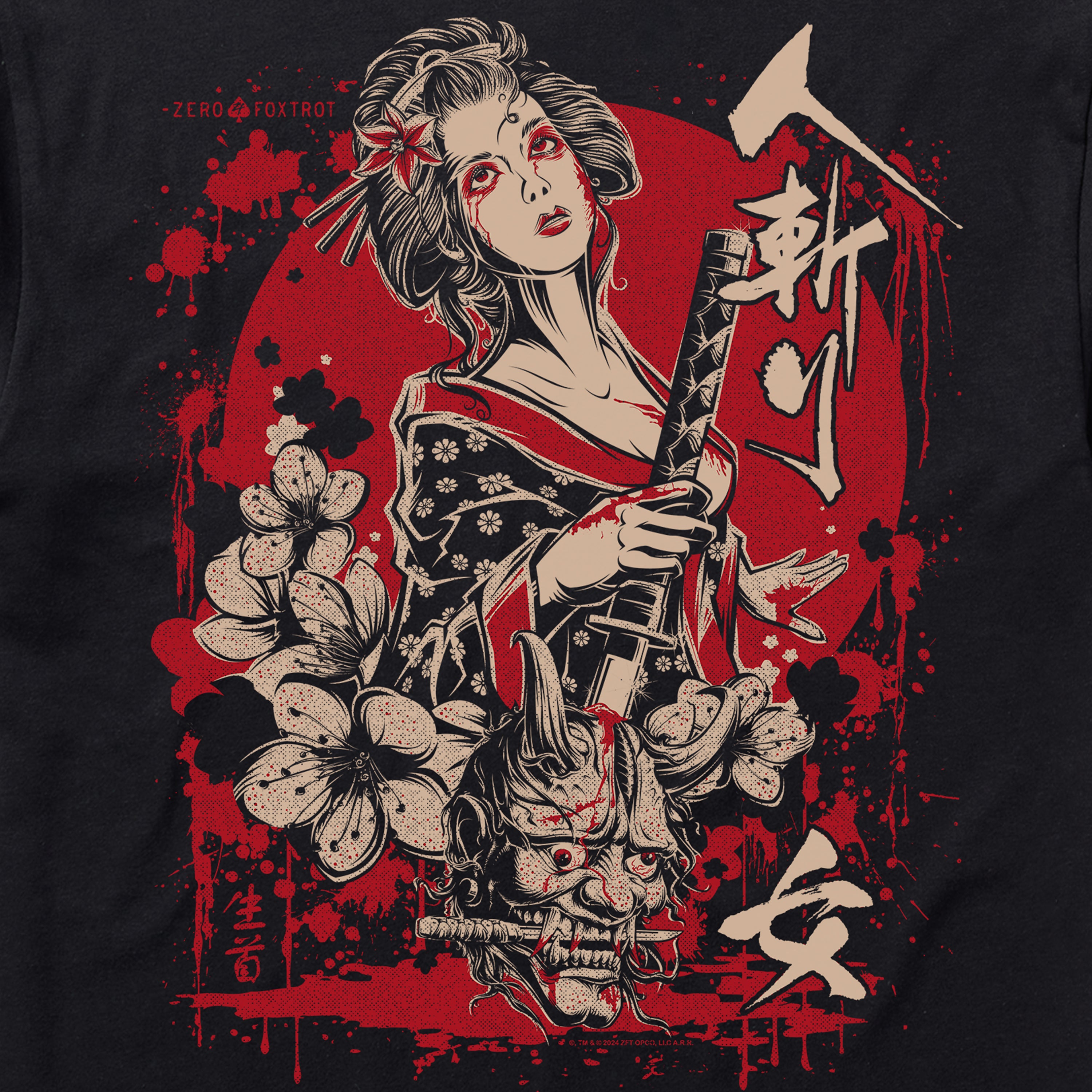 Namakubi Kunoichi Tee - Black