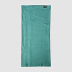 Performance Sun Gaiter in a solid ocean blue shade, designed as a lightweight, breathable fabric tube for sun protection during outdoor activities.