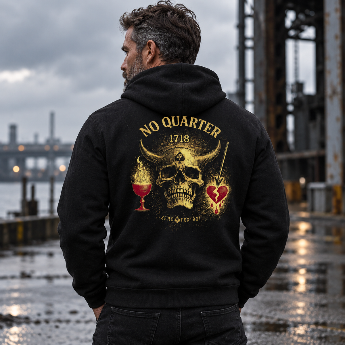 No Quarter Ghost Hoodie