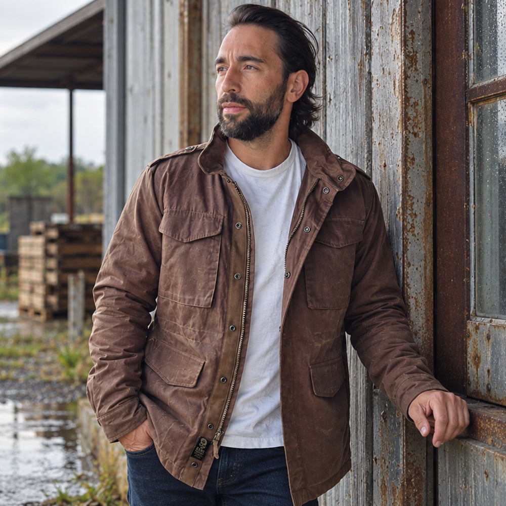 M65 Field Jacket - Dry Wax Canvas