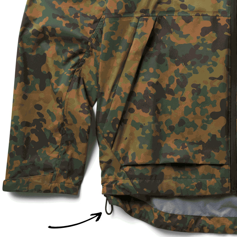 Cinchable Hem & Sealed Seams