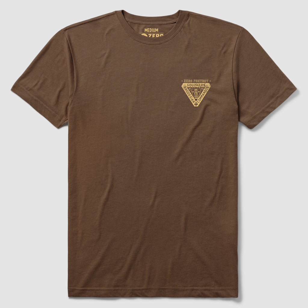 SRC Cobras Espresso Tee –ZERO FOXTROT