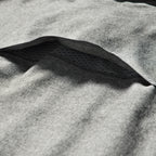 Close-up of a charcoal fabric detail with a breathable mesh layer underneath, showcasing the soft texture of the Short Sleeve F'n Soft Shirt.