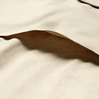 Close-up of tan-colored fabric with perforated detailing on the inner layer, highlighting the soft texture and breathability of the Short Sleeve F'n Soft Shirt.