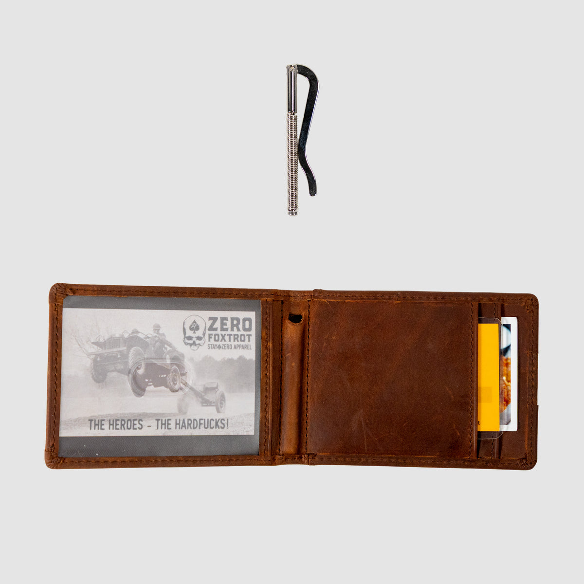 ZF Leather Wallet –ZERO FOXTROT