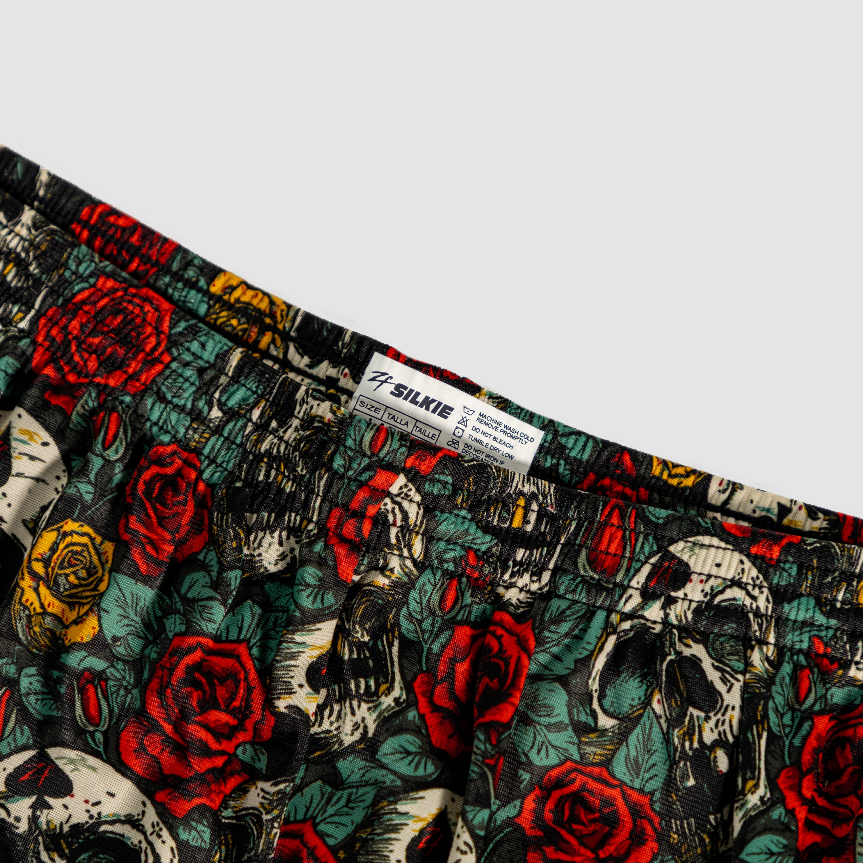 ZF Skull and Rose Silkies – ZERO FOXTROT