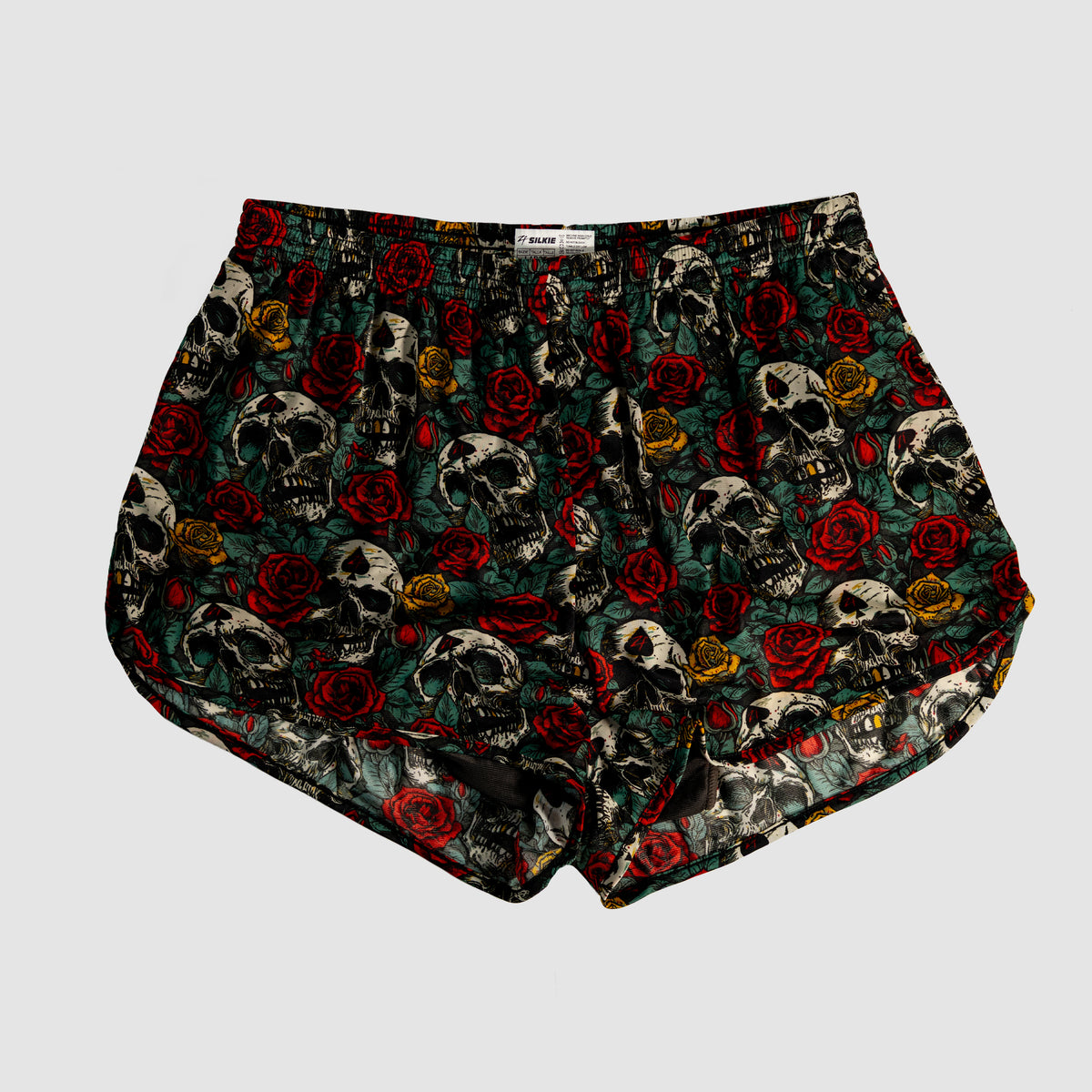シャルボンcharbon FLOWER7POCKETSRACINGSHORTS ZF Skull and Rose Silkies –ZERO FOXTROT