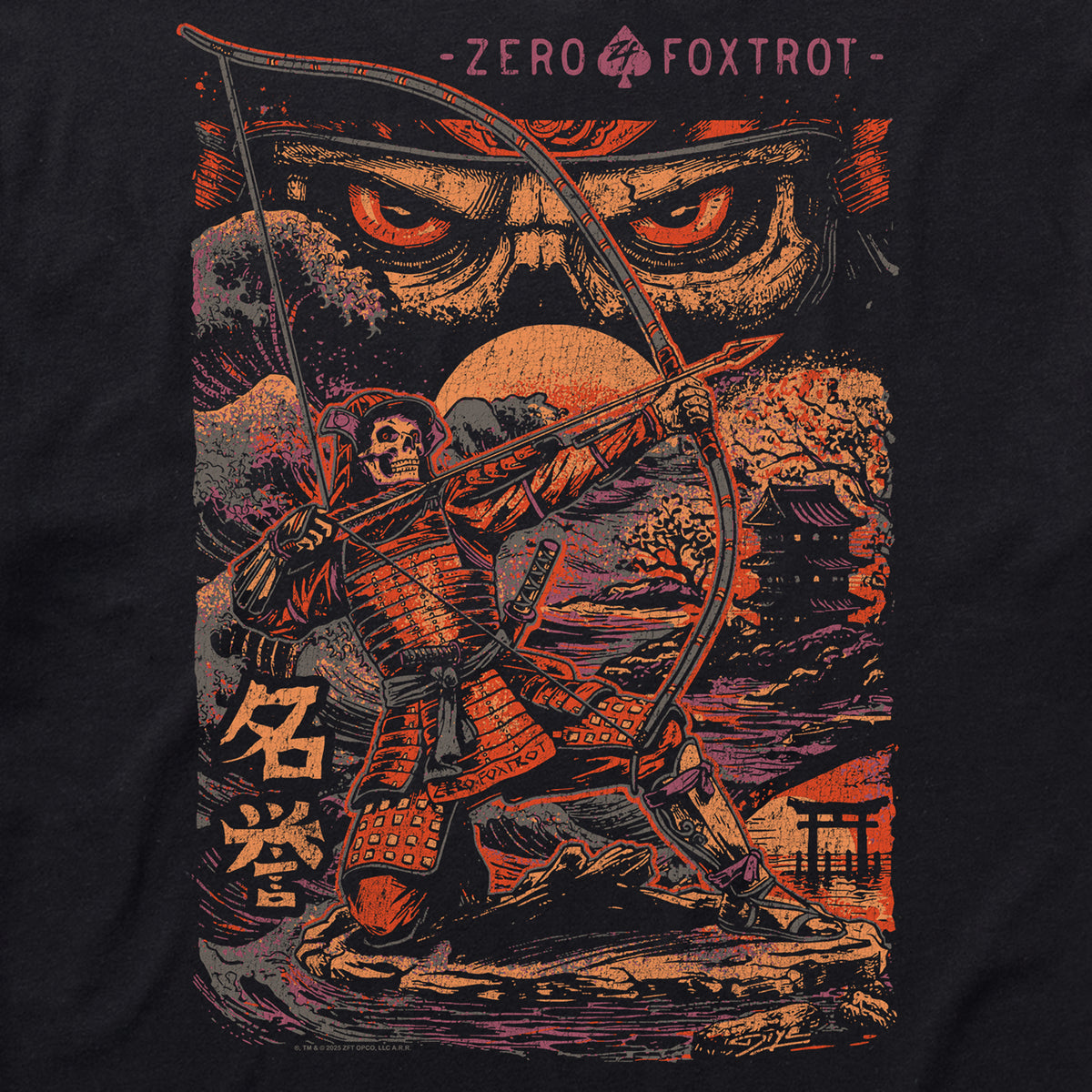 Samurai Honor Tee –ZERO FOXTROT