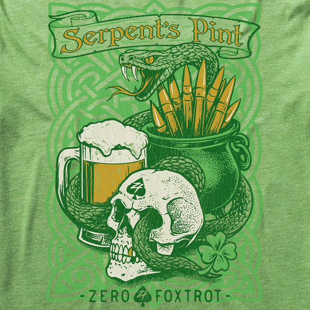 Serpent's Pint Tee –ZERO FOXTROT