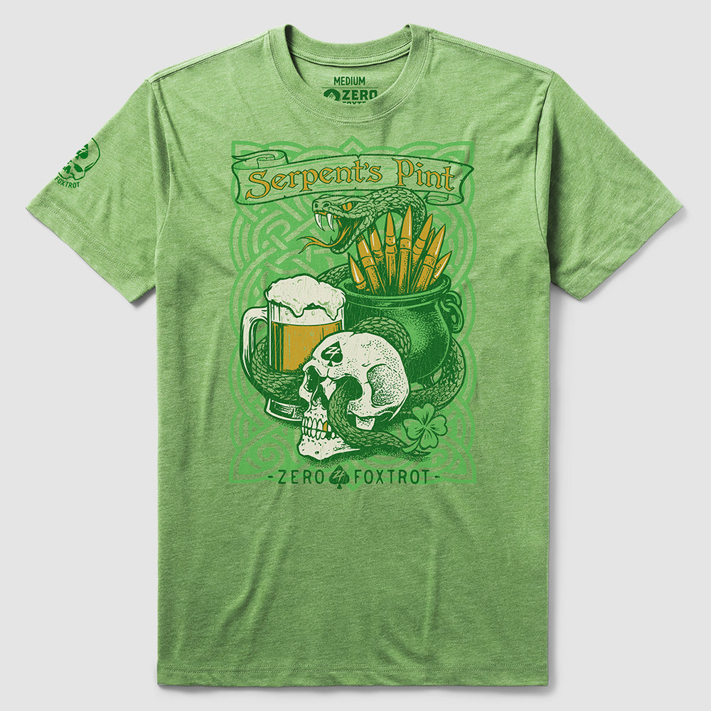 Serpent's Pint Tee –ZERO FOXTROT