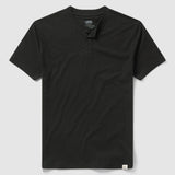 Short Sleeve Cotton Skivvy Henley