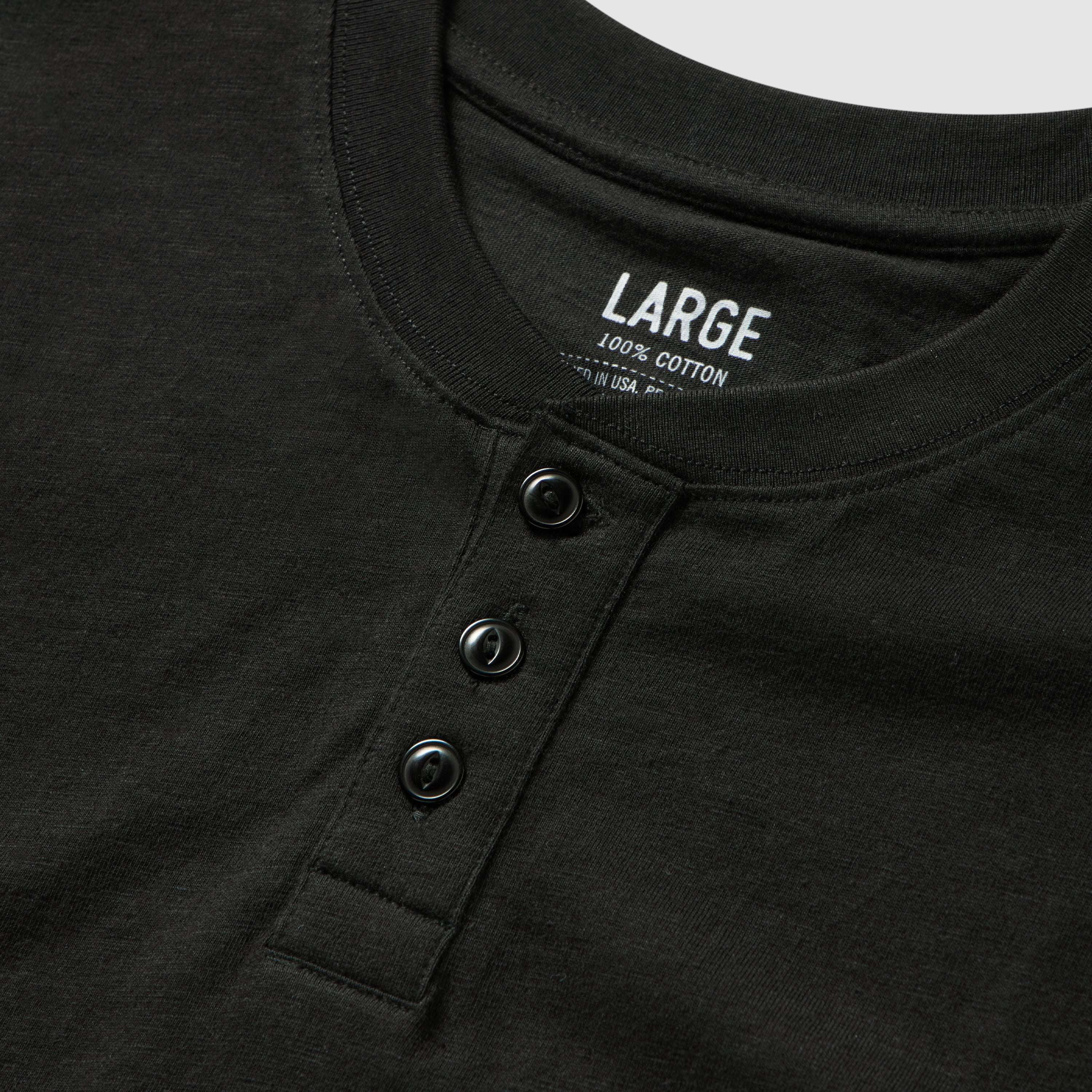 Short Sleeve Cotton Skivvy Henley – ZERO FOXTROT