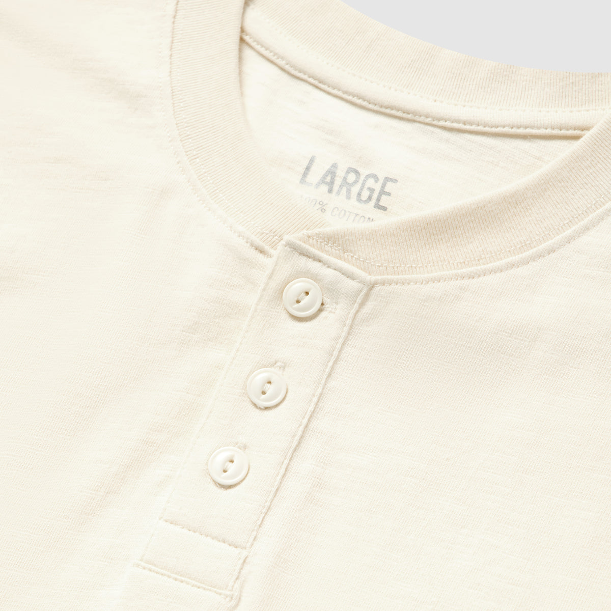 Short Sleeve Cotton Skivvy Henley –ZERO FOXTROT