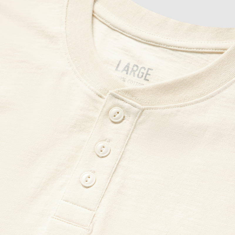Short Sleeve Cotton Skivvy Henley –ZERO FOXTROT