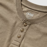 Short Sleeve Cotton Skivvy Henley