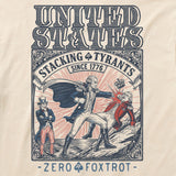 Stacking Tyrants Tee - Cream