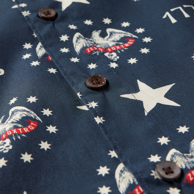 Old Glory Surf Shirt –ZERO FOXTROT