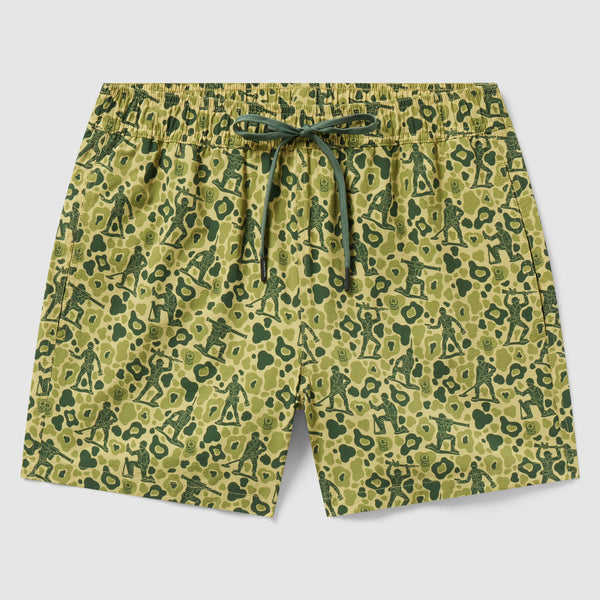Army Men Swim Trunks –ZERO FOXTROT