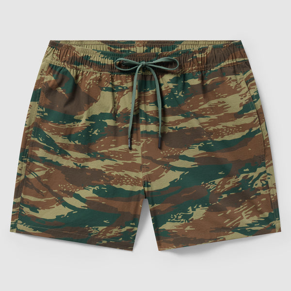 Greek Lizard Camo Swim Trunks –ZERO FOXTROT
