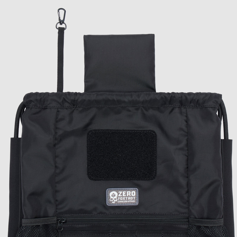 ショルダーバッグ soli shikaku pocket / BLACK Blaine short strap | Black suede dots – Lutz Morris