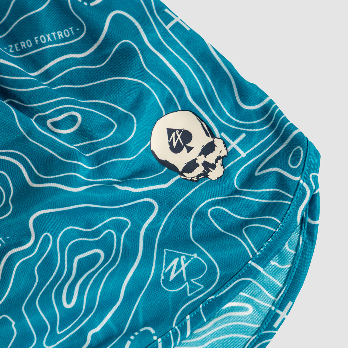 Topographic Aqua Silkies –ZERO FOXTROT