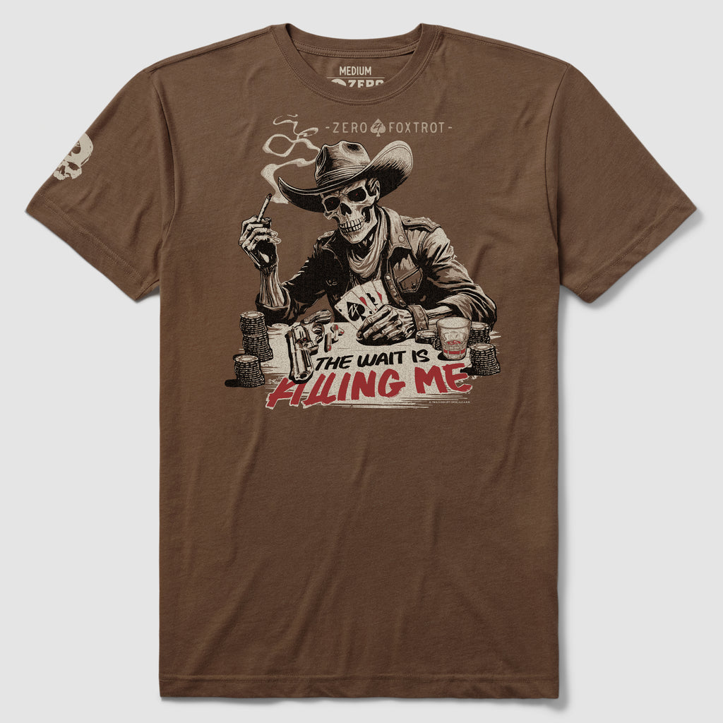 The Wait Tee –ZERO FOXTROT