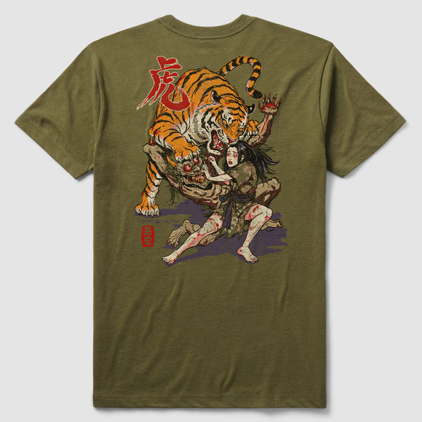 Tiger vs Demon Tee