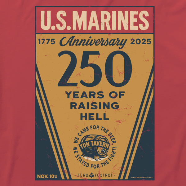 USMC 250th B-Day Tee