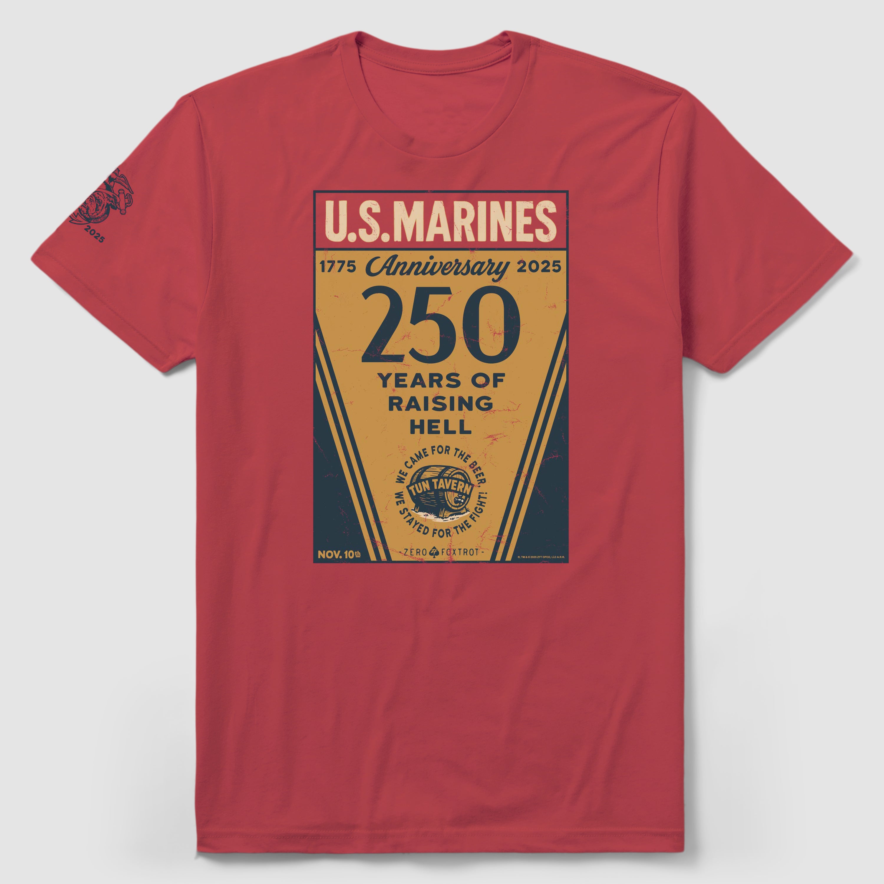 USMC 250th B-Day Tee