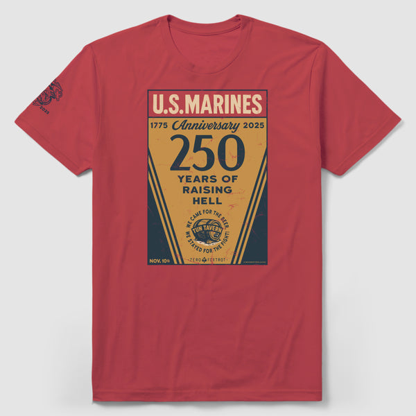 USMC 250th B-Day Tee