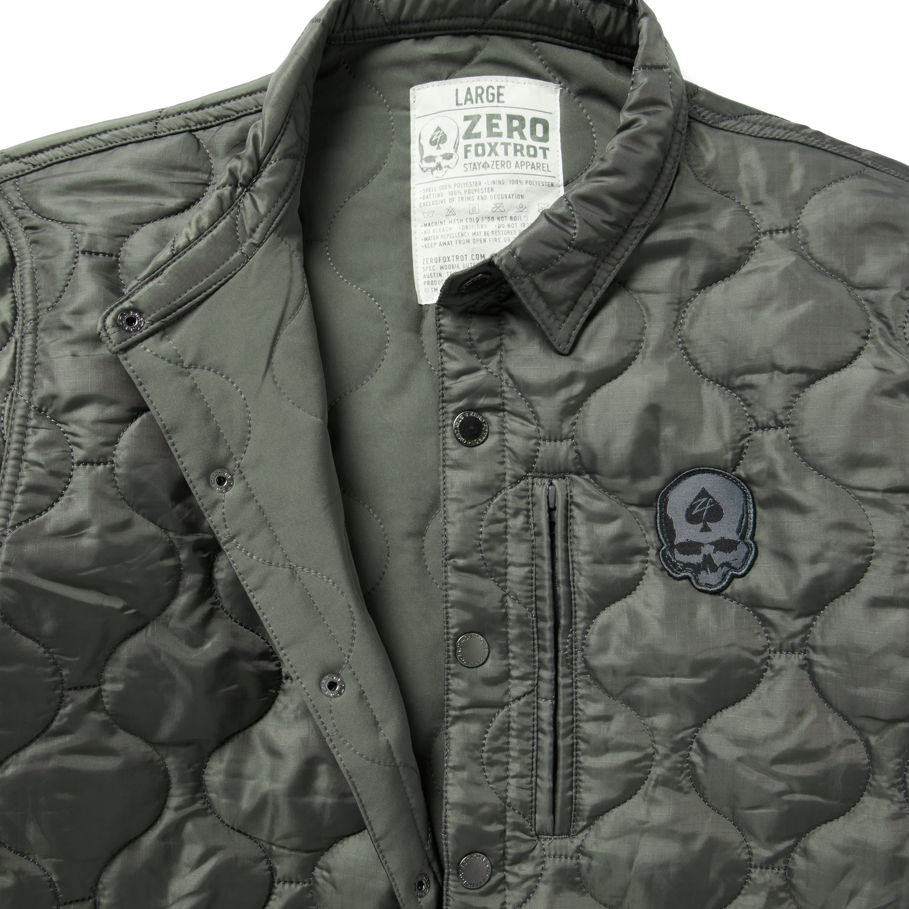 Woobie Shacket –ZERO FOXTROT
