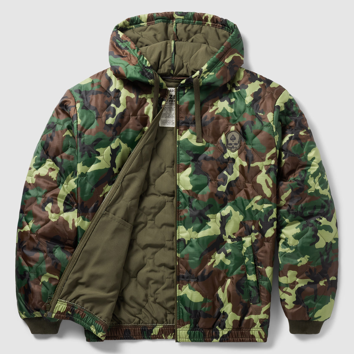 【WOOHWA】DIA POLA ZIP UP Woobie Zip Hoodie –ZERO FOXTROT