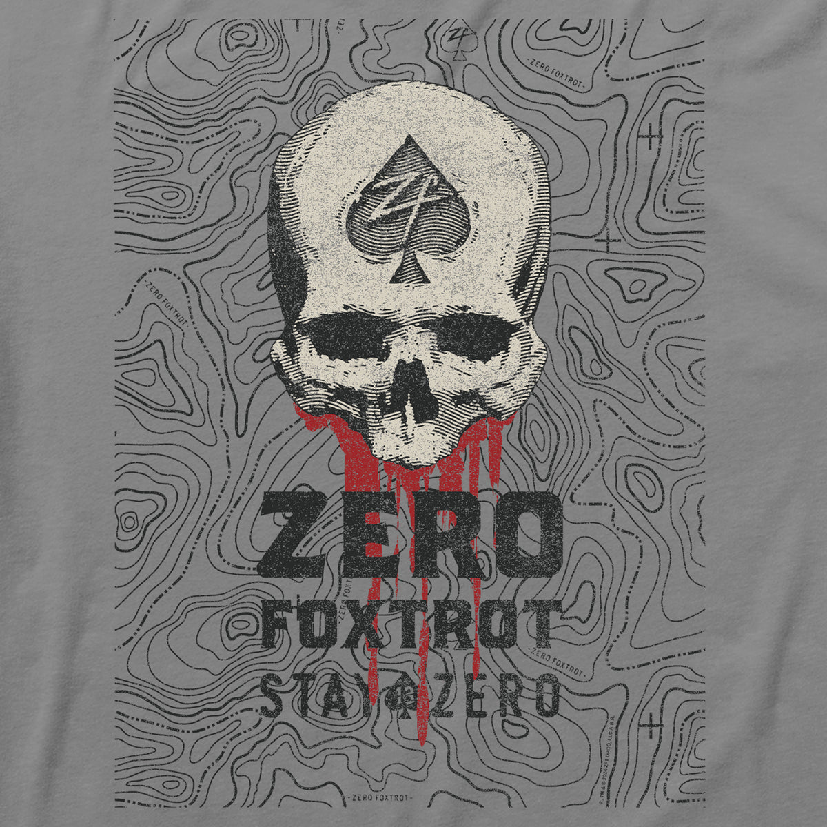 ZF Bleeding ALC Tee –ZERO FOXTROT