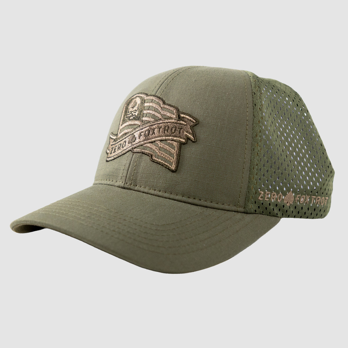 ZF Flag Logo Cap –ZERO FOXTROT