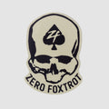 Zero Foxtrot Skull Sticker
