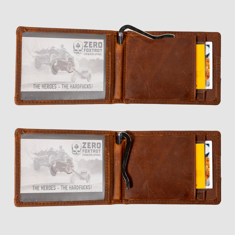 フォルツァ ZF Leather Wallet –ZERO FOXTROT
