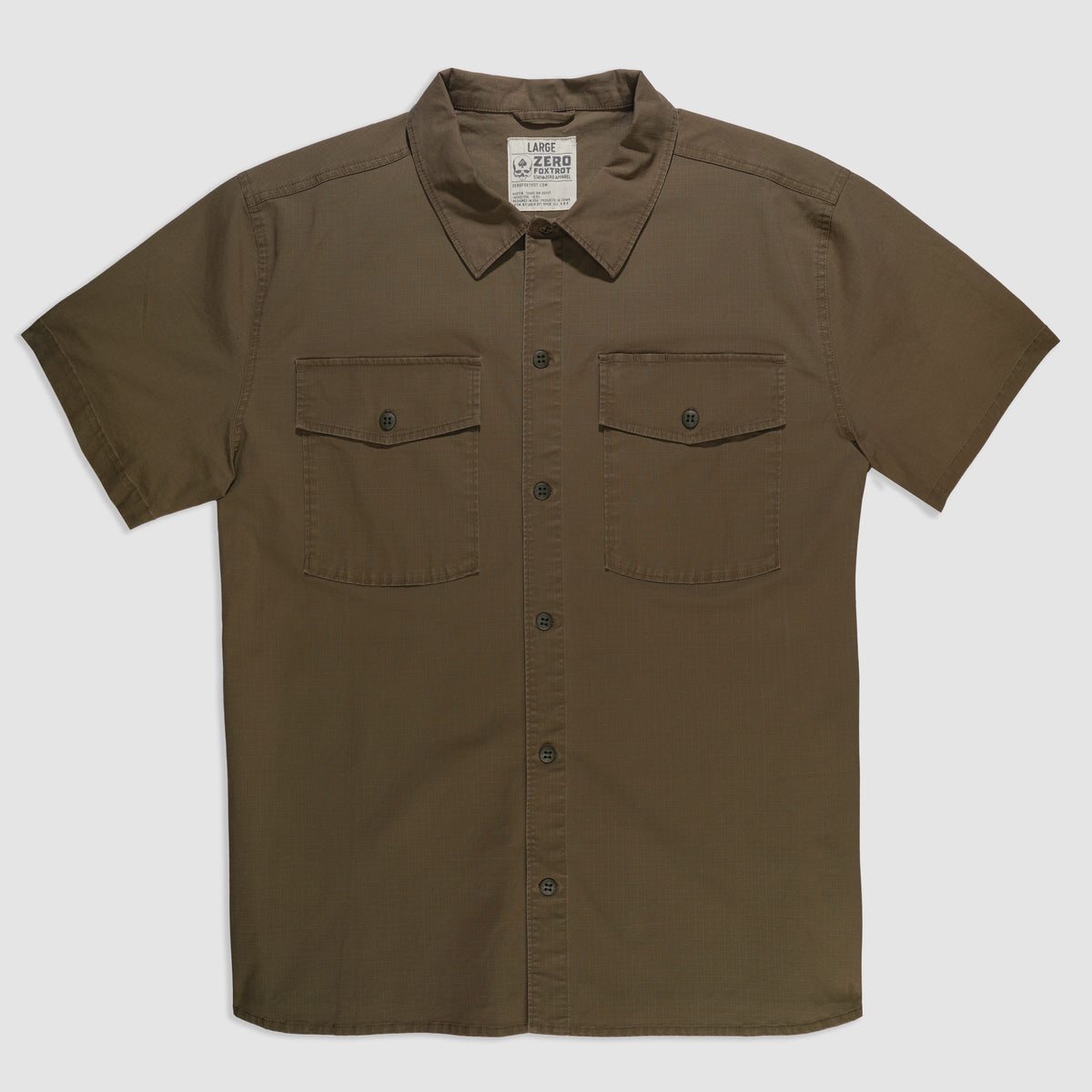 URU 18AW CPOシャツ　(type A) CPO Shirt –ZERO FOXTROT