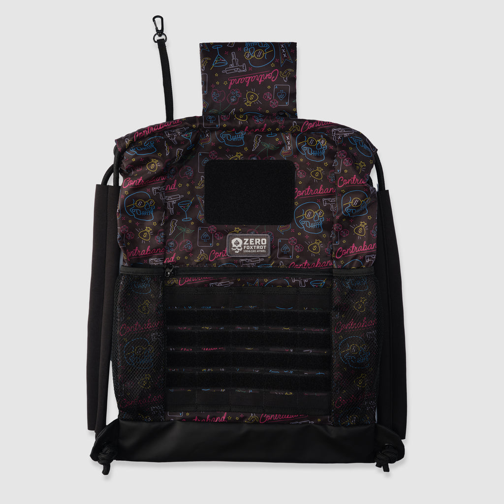 Drawstring Gab TAC Drawstring Pack –ZERO FOXTROT