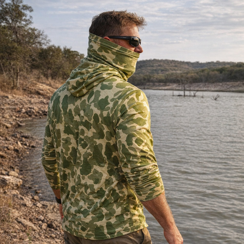 hoodie goggles Performance Sun Hoodie Flecktarn / 3XL