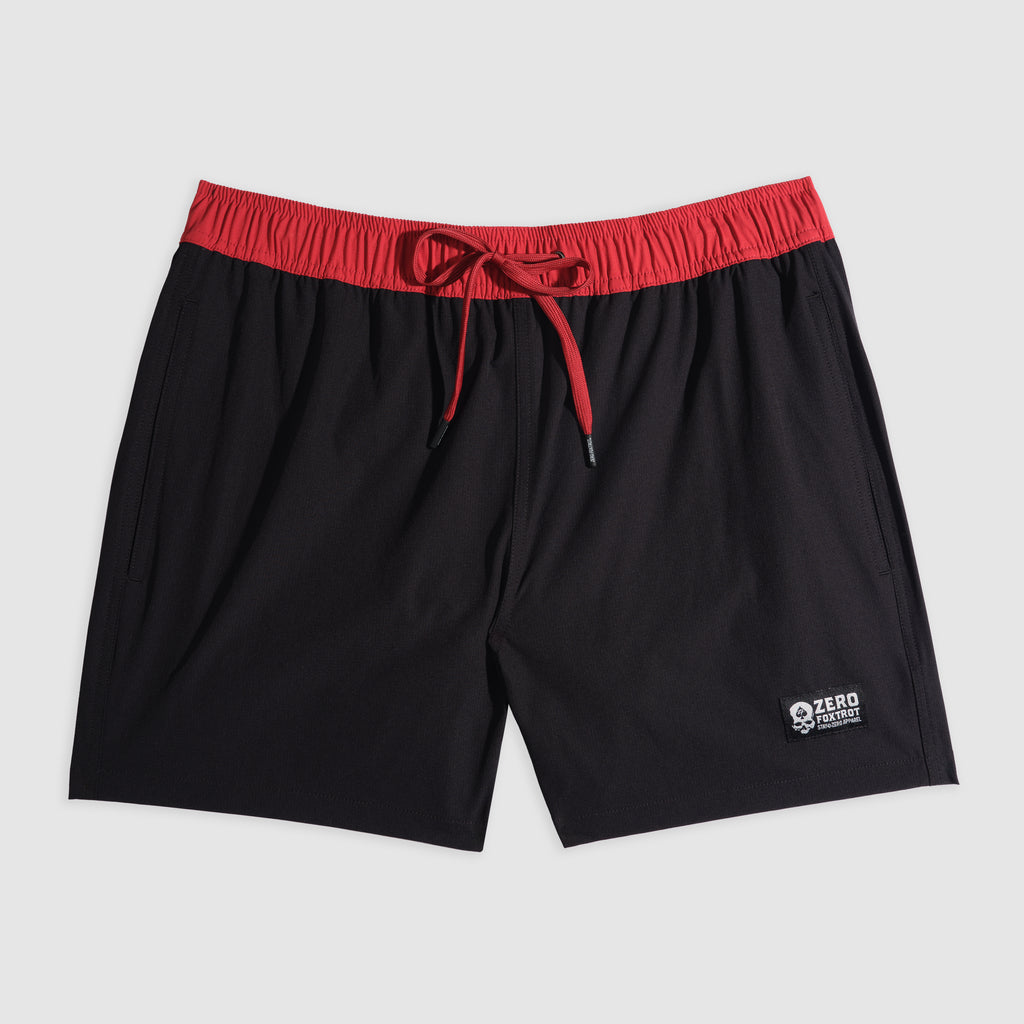 Black/Red Swim Trunks (Last Chance)