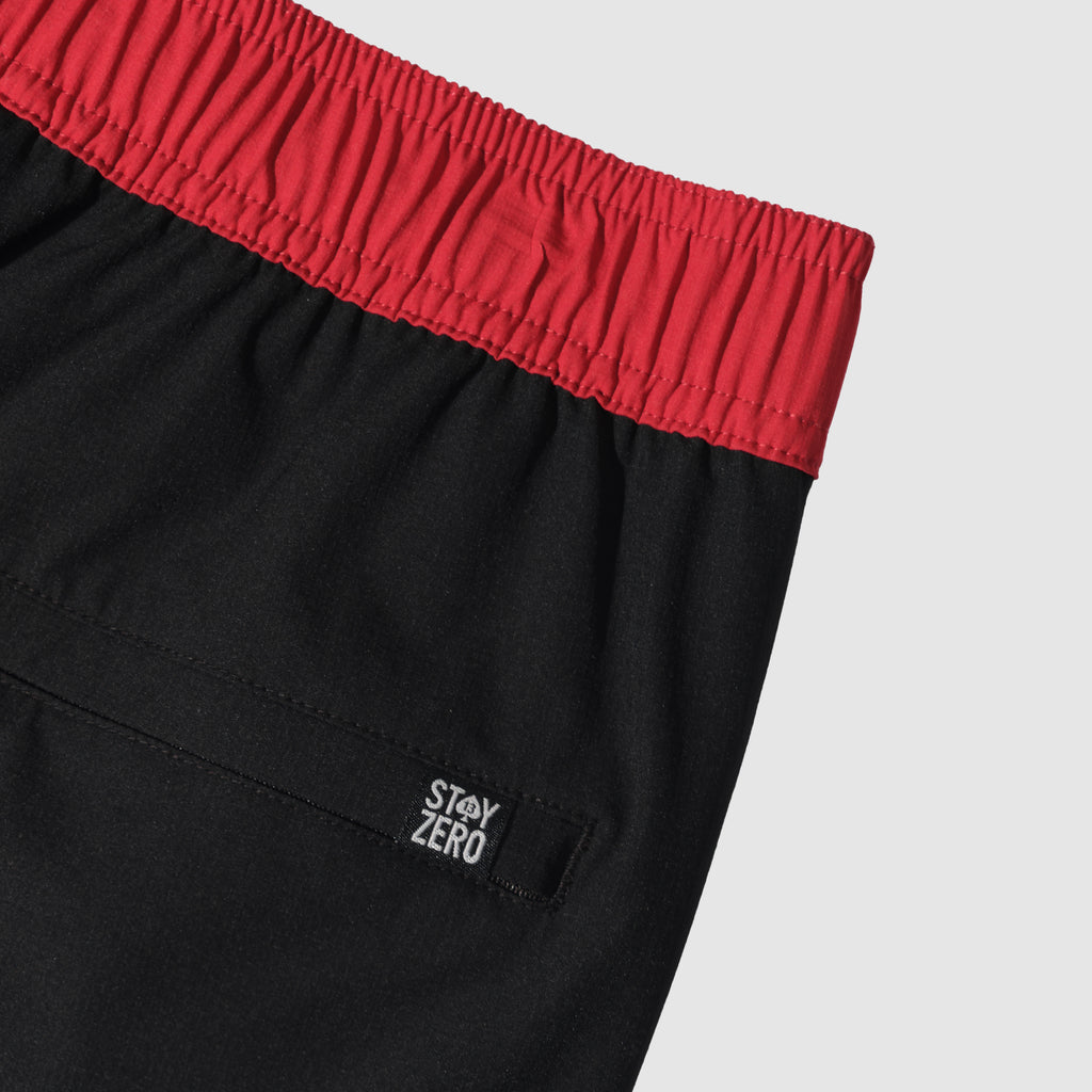 Black/Red Swim Trunks (Last Chance)