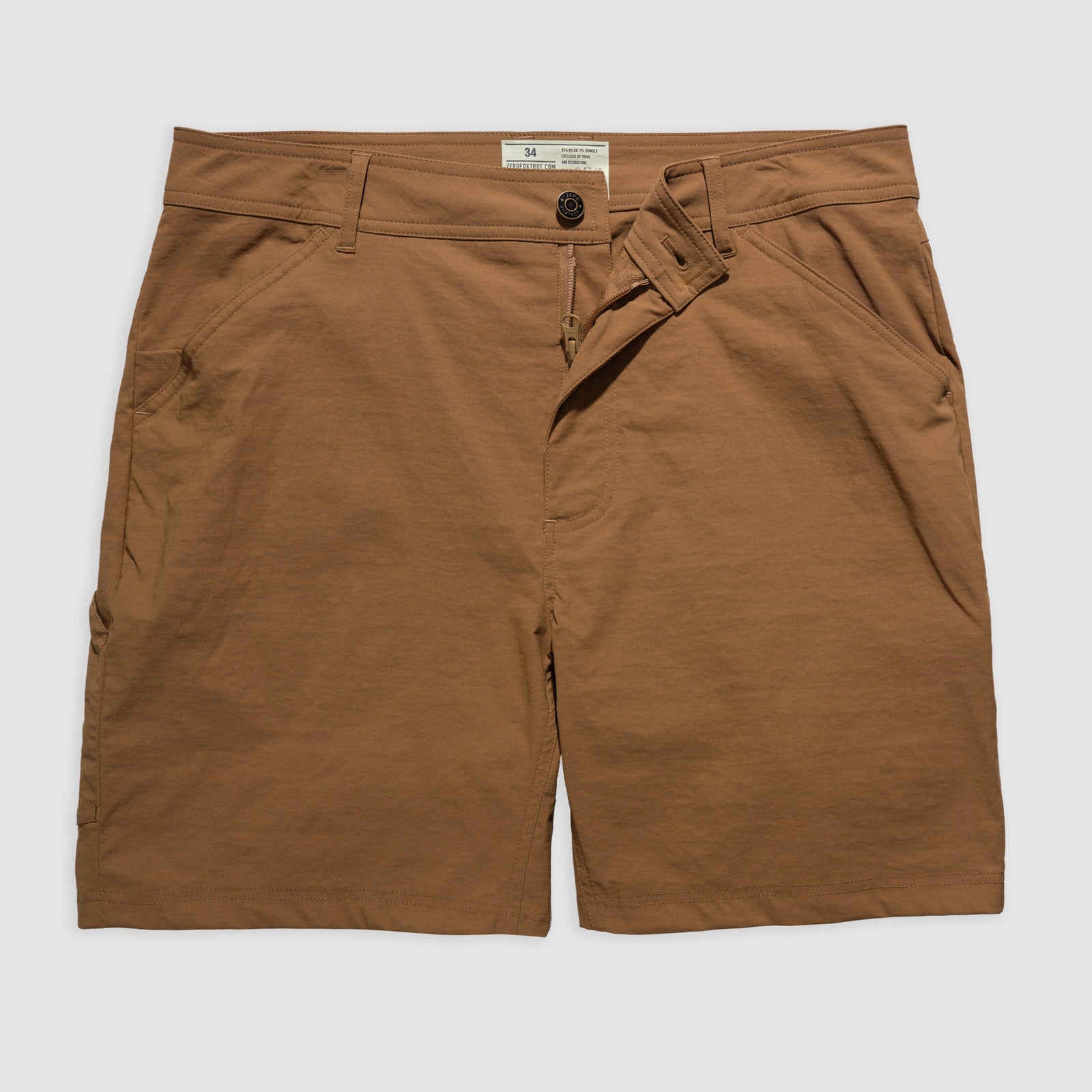 Black Dress Pants Men Fall 2025 2024 Zipper Men's Shorts