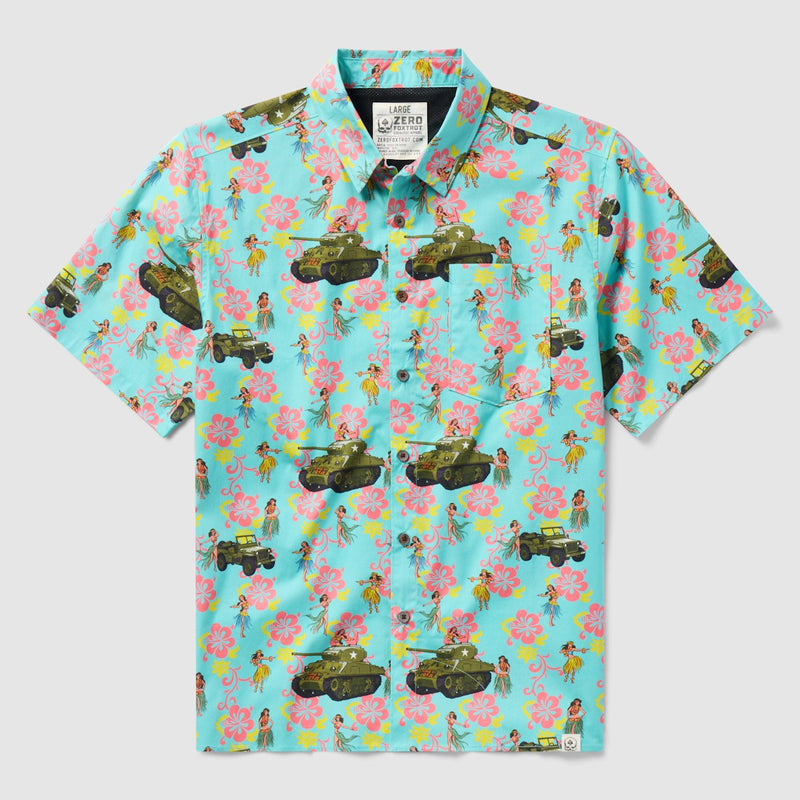 Hula Tank Surf Shirt –ZERO FOXTROT