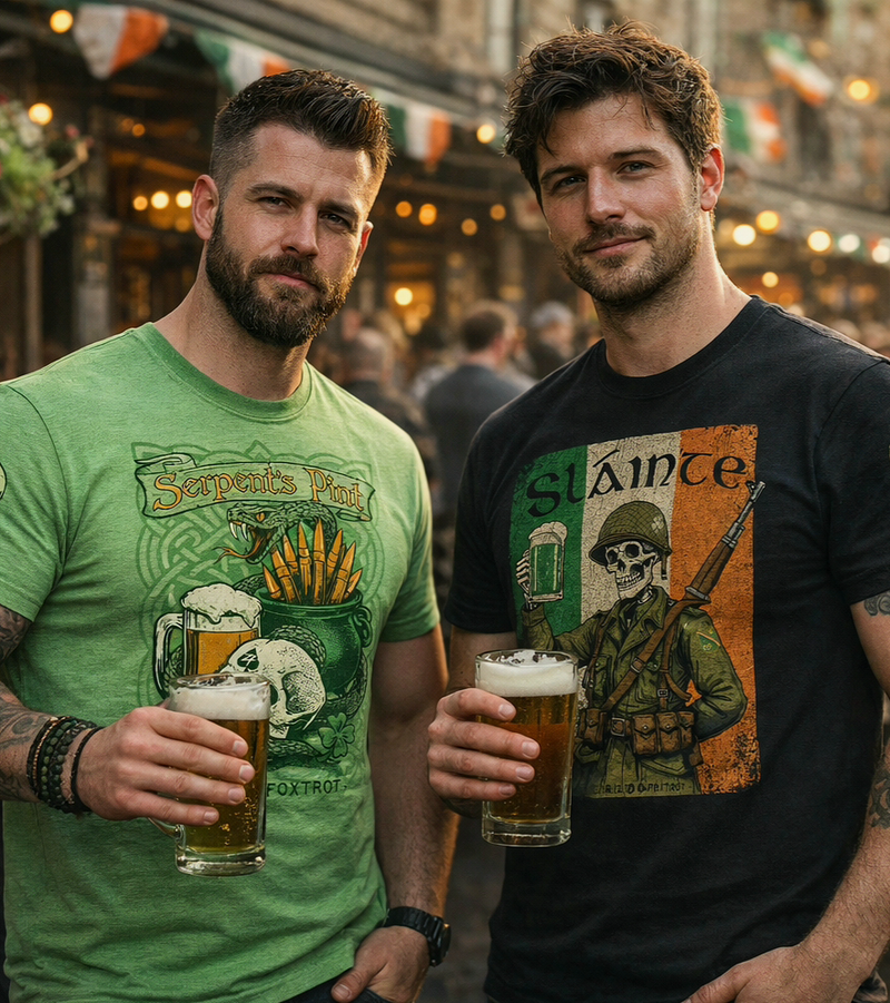 Serpent's Pint Tee –ZERO FOXTROT